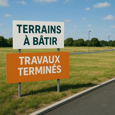 Terrain constructible - 568 m²