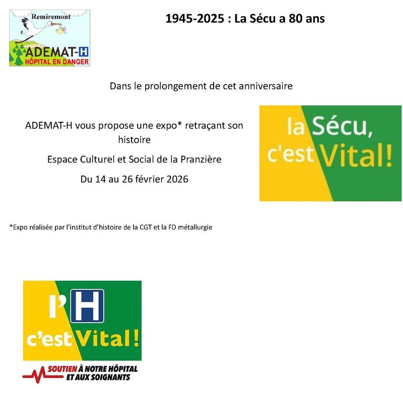 Exposition - la Sécu a 80 ans