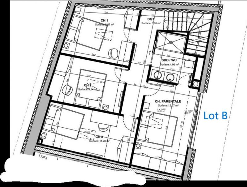 Appartement - 112 m² - 5 pièces