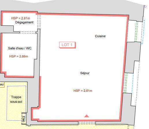 Appartement - 23 m² - 1 pièce