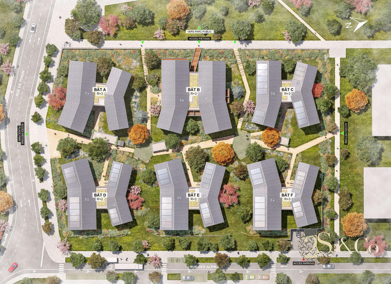 Appartement - 42 m² - 2 pièces