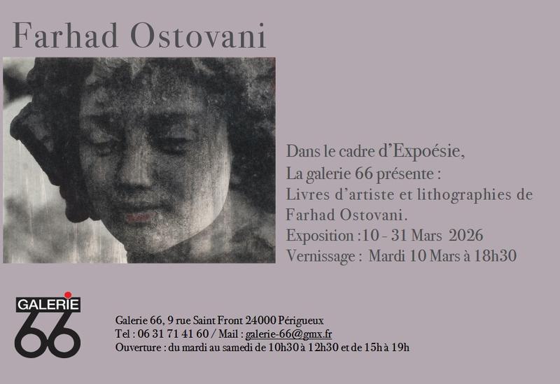 Exposition : Farhad Ostovani - Expoésie