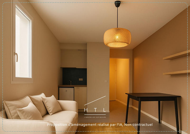 Appartement - 26 m² - 1 pièce