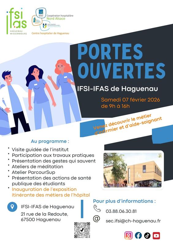 Portes Ouvertes Ifsi - Ifas Haguenau Wissembourg