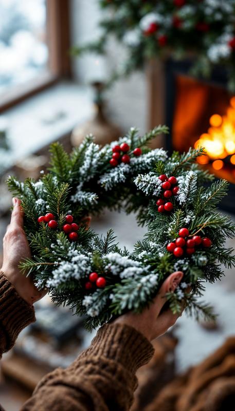 Les vacances de l'Office : Atelier création d'une couronne de Noël