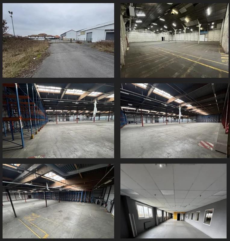 Entrepôt - 620 m²