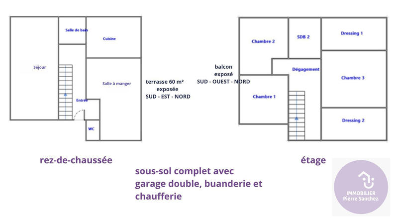 Maison - 124 m² - 5 pièces