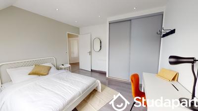 Chambre - 11 m² - 1 pièce