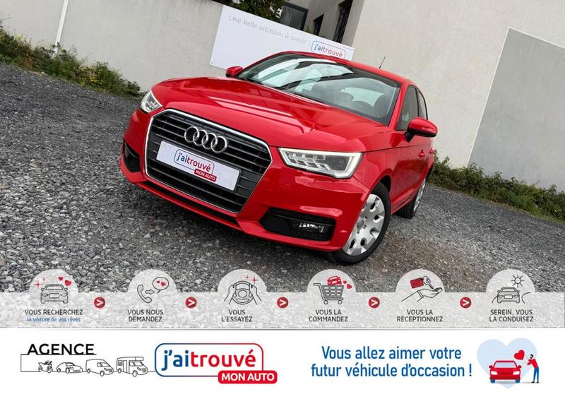 Audi A1 Sportback 1.0 Tfsi 12v 82cv 71 000Km*Véhicule Sous Garantie*Ct Révision Ok *100 Points de Contrôles*Pneus m+S*Sièges Semi-Cuir chauffant*Phares Bi-Xénon*Climatisation*Fixation Isofix*Autoradio Cd/Mp3 (+Commande aux volant) (2 Emplacement Carte Sd)