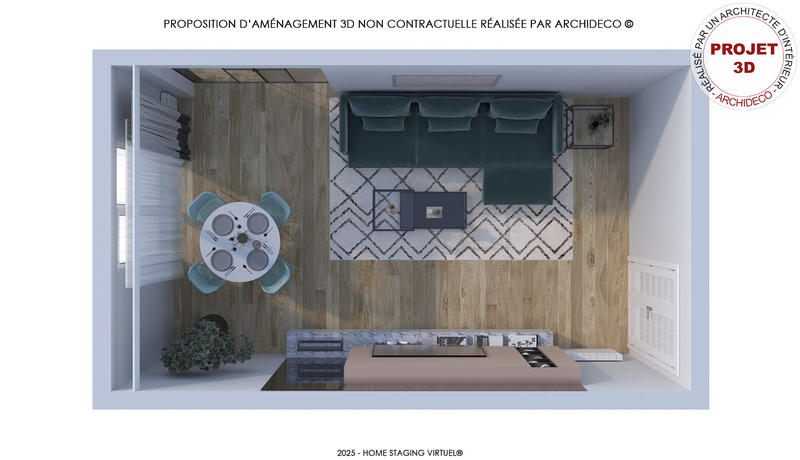 Appartement - 73 m² - 3 pièces