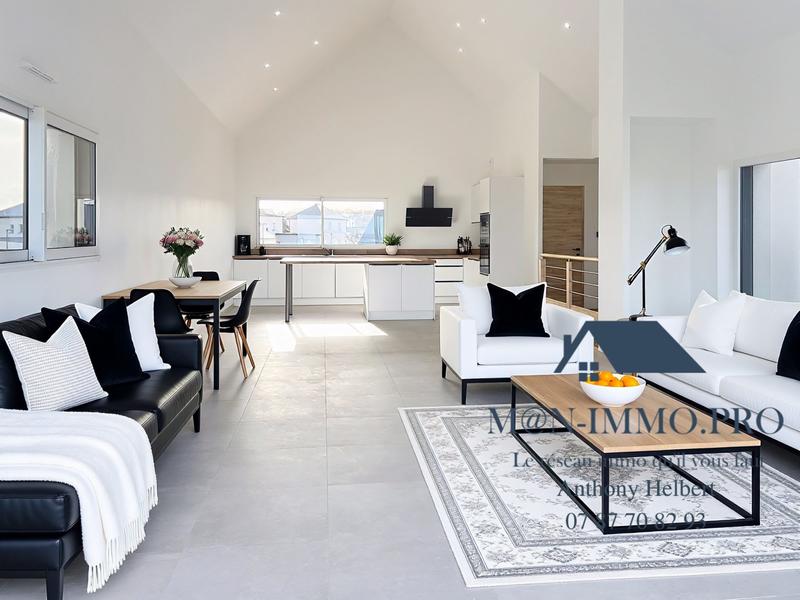 Maison contemporaine - 145 m² - 6 pièces