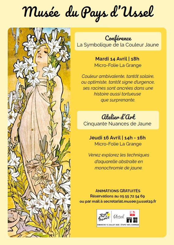 Conférence la symbolique de la couleur jaune