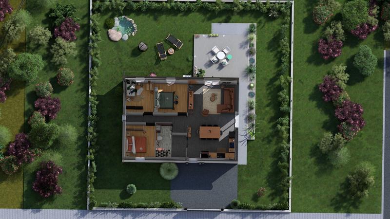 Maison - 85 m² - 4 pièces