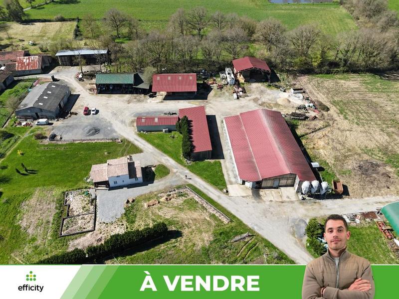 Corps de ferme - 5 549 m² - 10 pièces