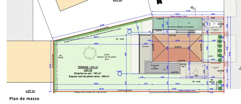 Appartement - 92 m² - 4 pièces