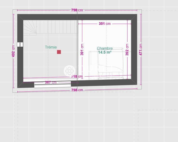 Maison ancienne - 28 m² - 1 pièce