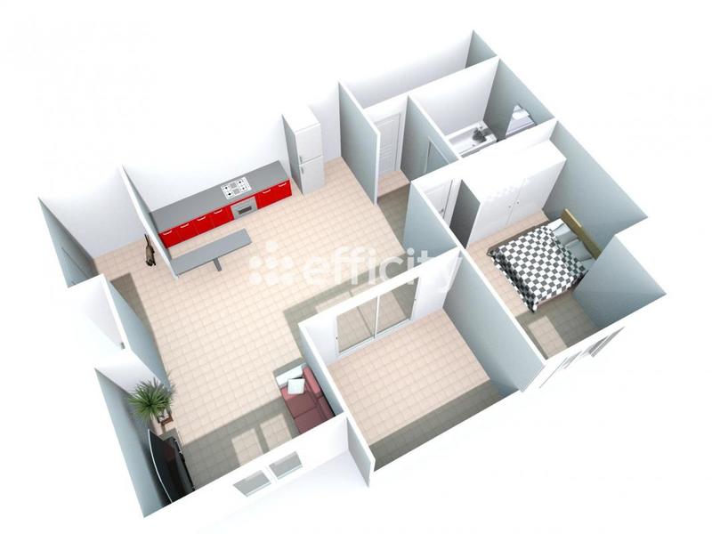 Appartement - 40 m² - 2 pièces