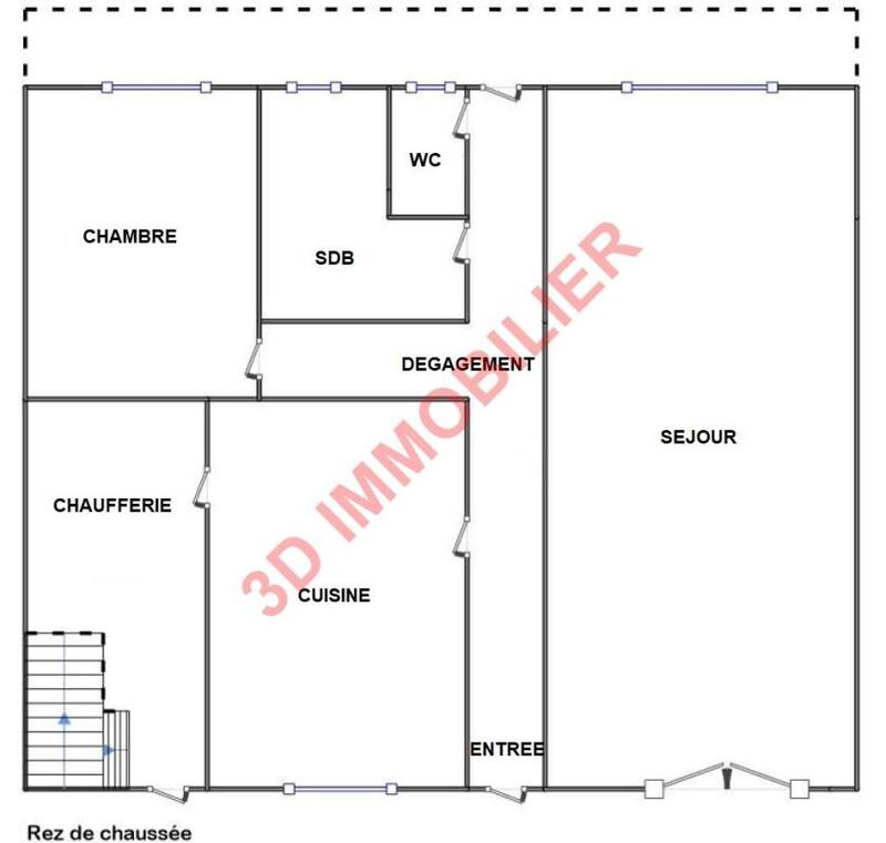 Maison - 90 m² - 4 pièces