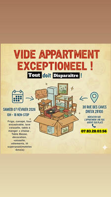 Vide appartement