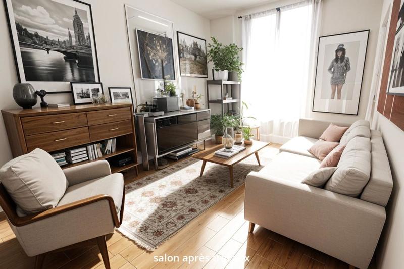 Appartement - 90 m² - 3 pièces