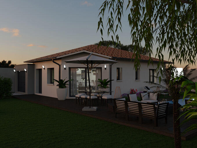 Maison - 61 m² - 4 pièces