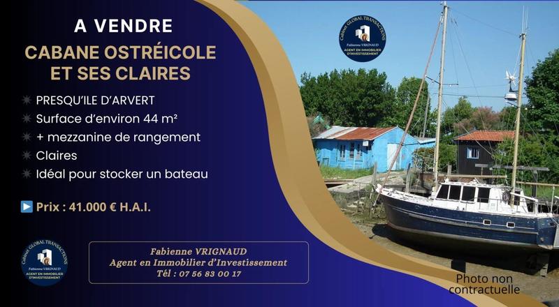 Entrepôt - 44 m² - 1 pièce