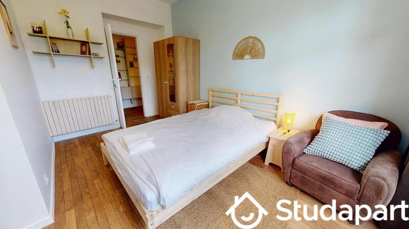 Chambre - 13 m² - 1 pièce