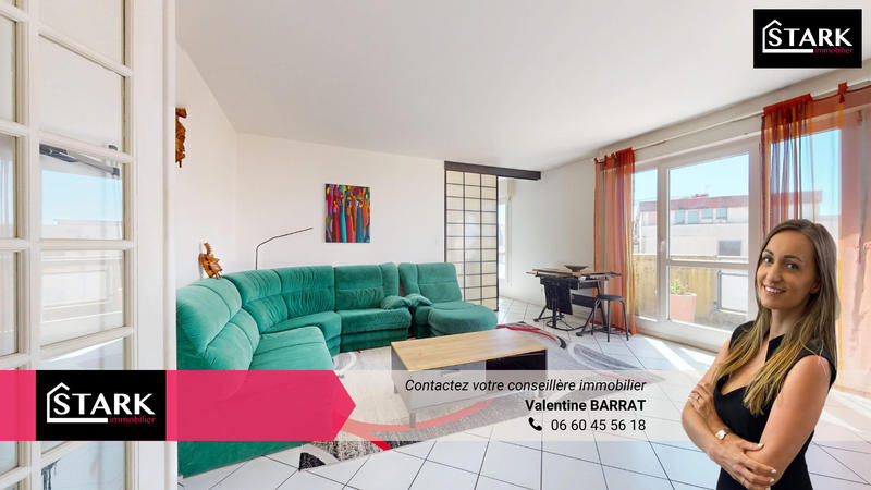 Appartement - 100 m² - 6 pièces