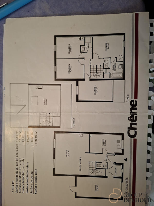 Maison - 124 m² - 7 pièces