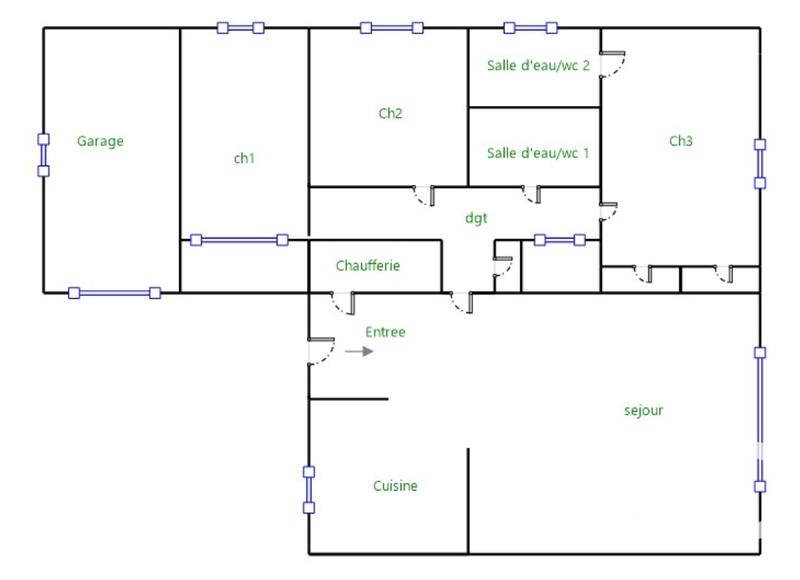 Maison - 101 m² - 5 pièces