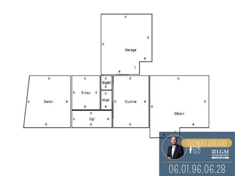 Longère - 150 m² - 5 pièces