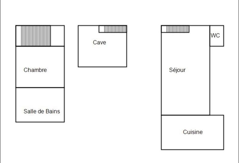 Appartement - 26 m² - 2 pièces