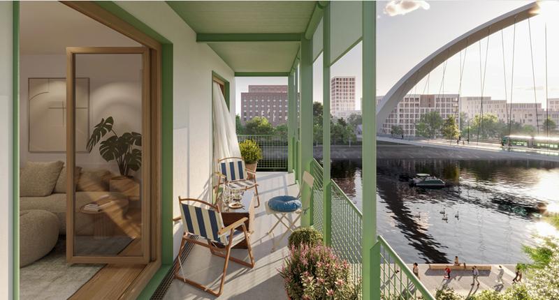 Duplex - 80 m² - 4 pièces