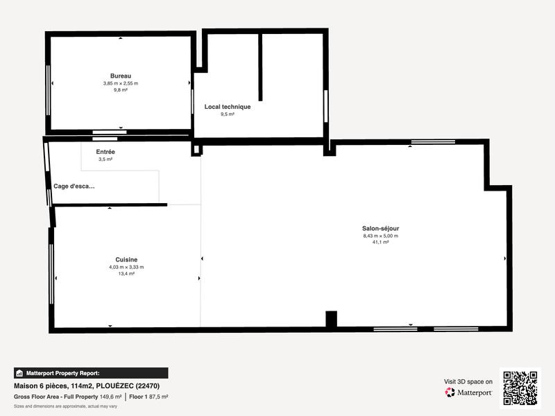 Maison - 114 m² - 6 pièces