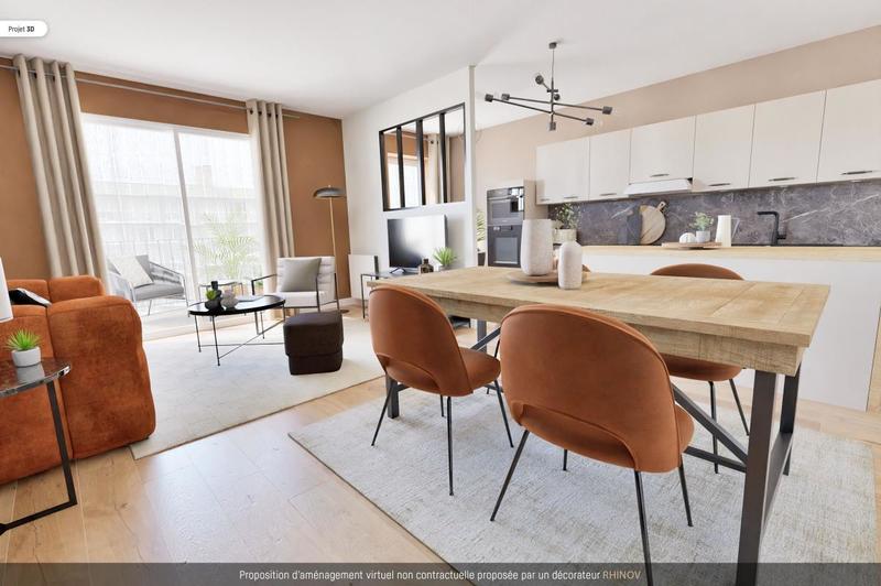 Appartement - 80 m² - 4 pièces