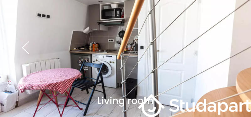 Appartement - 22 m² - 2 pièces