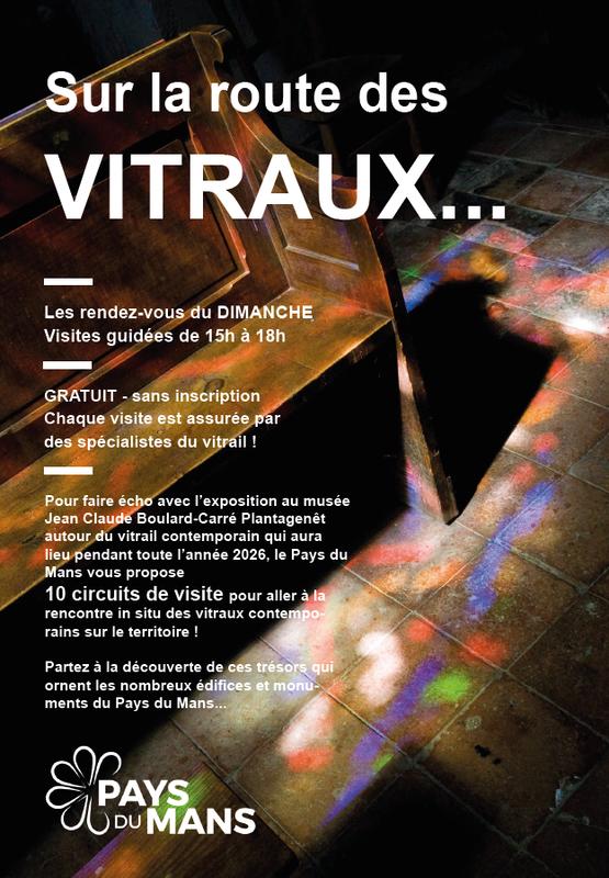 Sur la route des  Vitraux...Église d’Allonnes et de Saint Georges-du-Bois