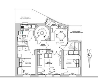 Appartement - 73 m² - 4 pièces