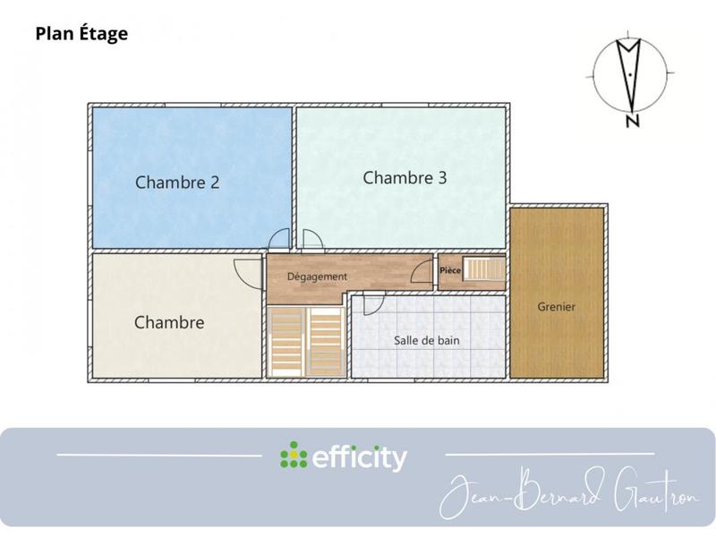 Maison de village - 103 m² - 5 pièces