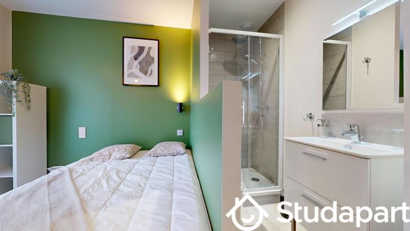 Chambre - 9 m² - 1 pièce