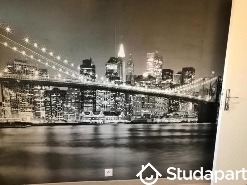 Chambre - 9 m² - 1 pièce