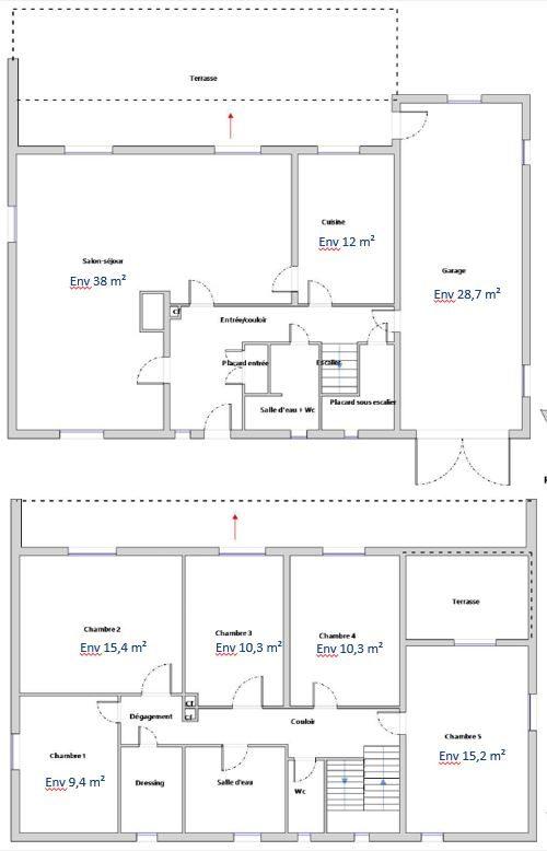 Maison - 146 m² - 7 pièces