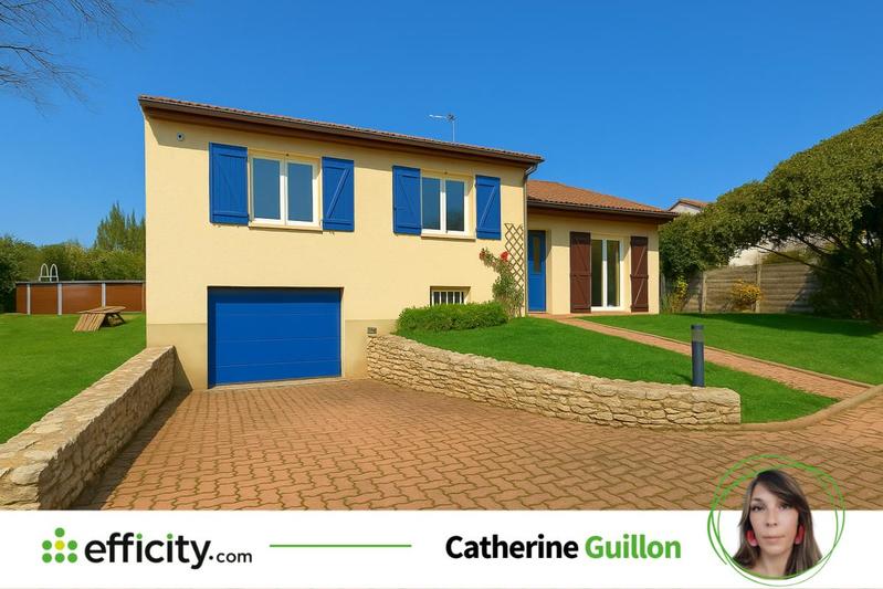 Maison - 91 m² - 5 pièces