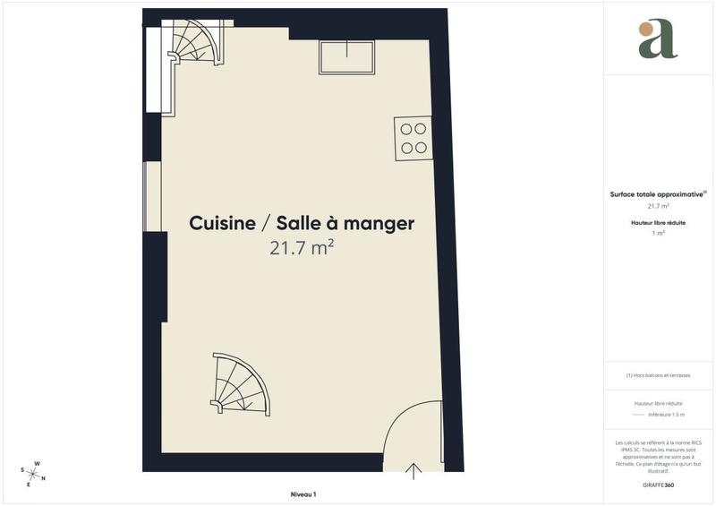 Maison de village - 66 m² - 4 pièces