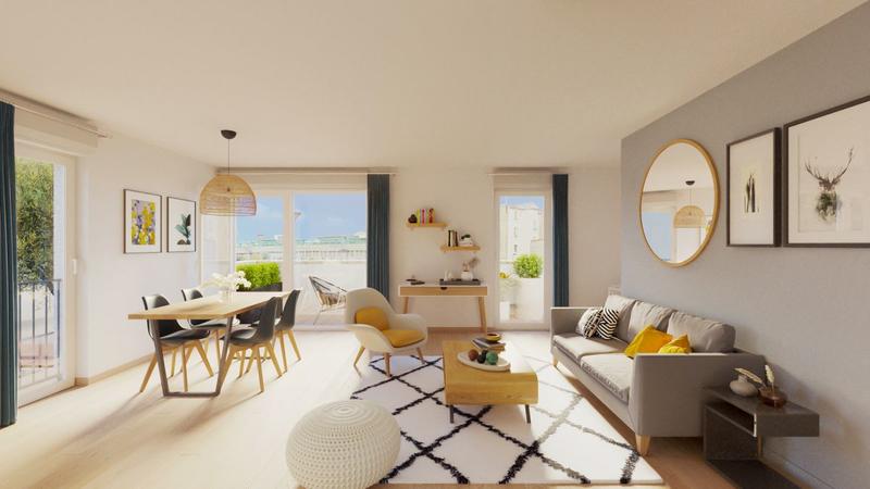 Appartement - 61 à 95 m² - 3 à 5 pièces