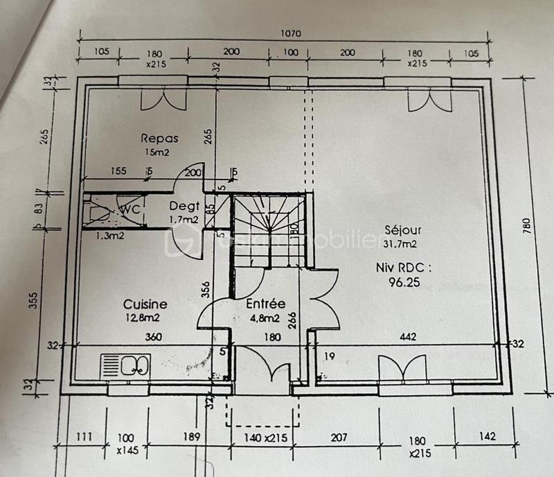Maison - 136 m² - 7 pièces