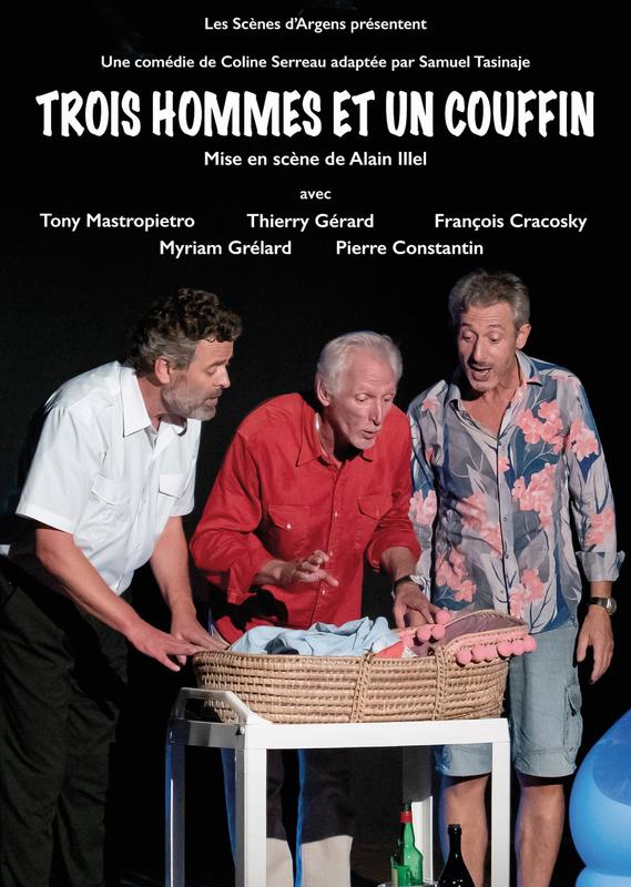 Trois hommes et un couffin