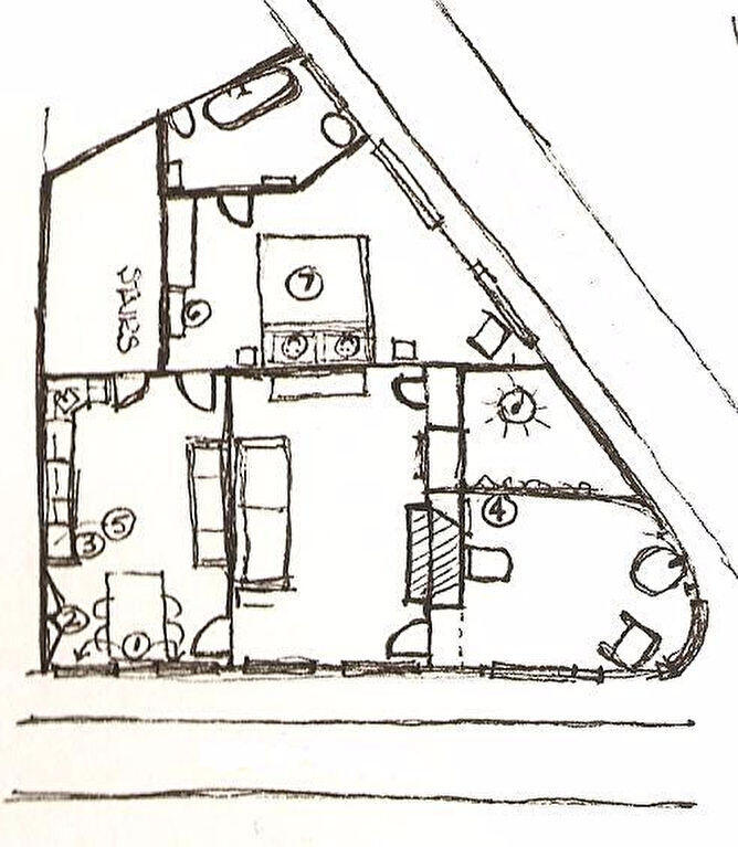 Appartement - 59 m² - 3 pièces