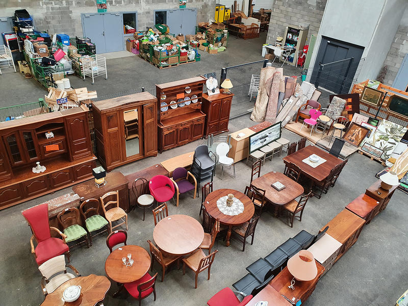 Visite guidée de la cité du réemploi