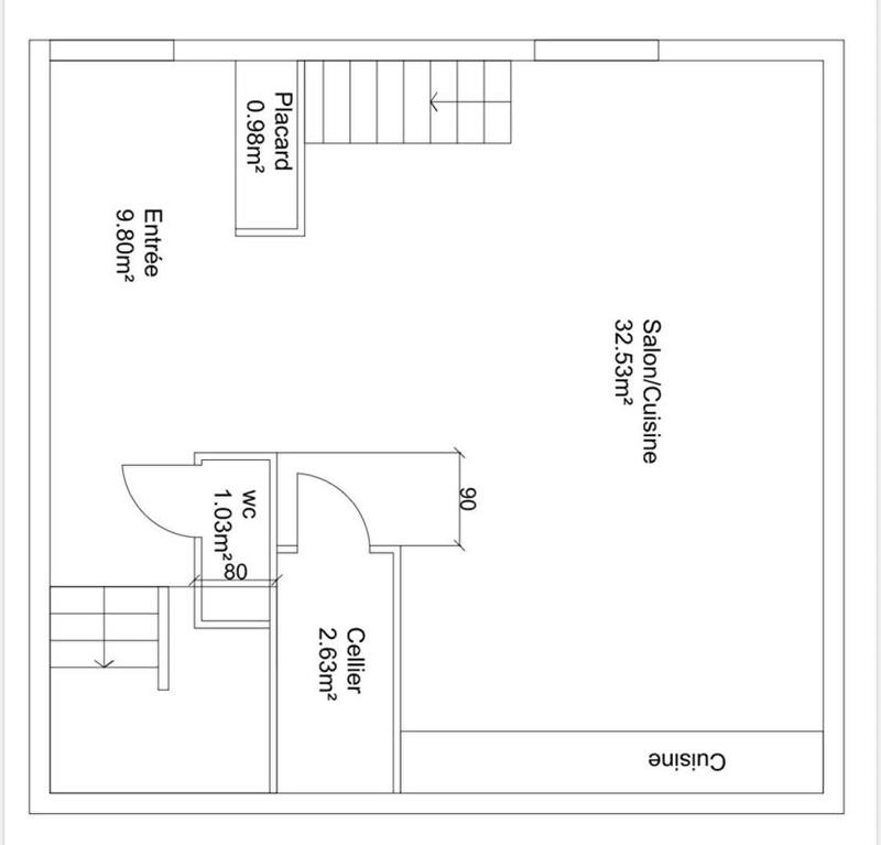 Loft - 78 m² - 4 pièces